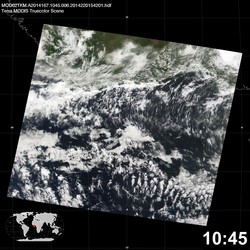 Level 1B Image at: 1045 UTC