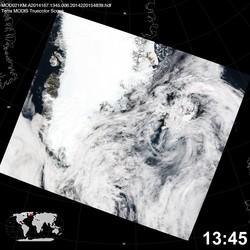 Level 1B Image at: 1345 UTC