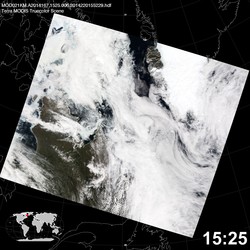 Level 1B Image at: 1525 UTC