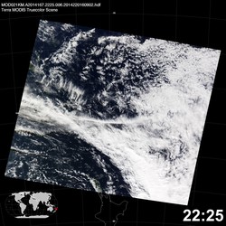 Level 1B Image at: 2225 UTC