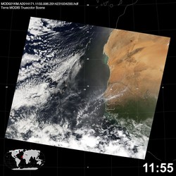 Level 1B Image at: 1155 UTC