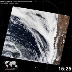 Level 1B Image at: 1525 UTC