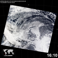 Level 1B Image at: 1610 UTC