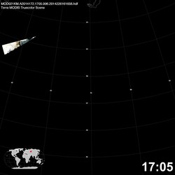 Level 1B Image at: 1705 UTC