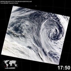 Level 1B Image at: 1750 UTC