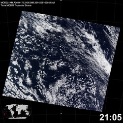 Level 1B Image at: 2105 UTC