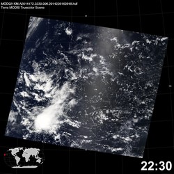 Level 1B Image at: 2230 UTC