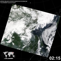 Level 1B Image at: 0215 UTC