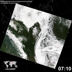 Level 1B Image at: 0710 UTC