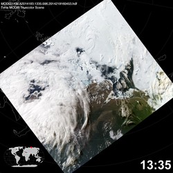 Level 1B Image at: 1335 UTC