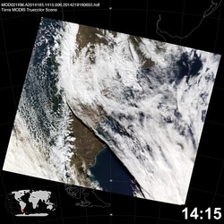 Level 1B Image at: 1415 UTC