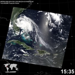 Level 1B Image at: 1535 UTC