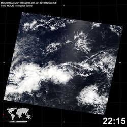 Level 1B Image at: 2215 UTC