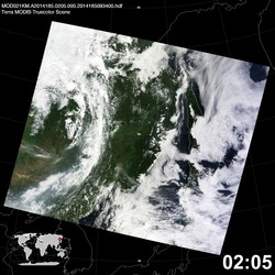 Level 1B Image at: 0205 UTC