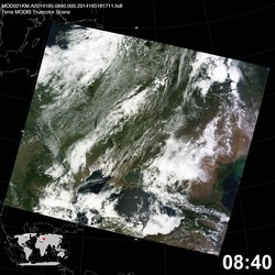 Level 1B Image at: 0840 UTC