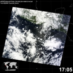 Level 1B Image at: 1705 UTC