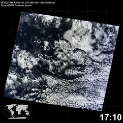 Level 1B Image at: 1710 UTC