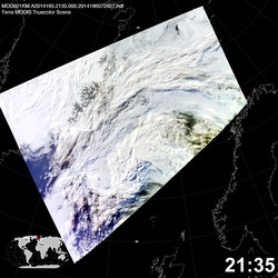 Level 1B Image at: 2135 UTC