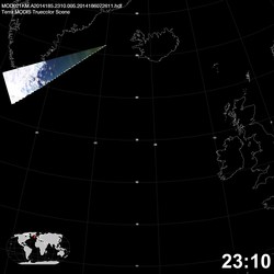 Level 1B Image at: 2310 UTC