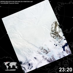 Level 1B Image at: 2320 UTC