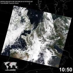 Level 1B Image at: 1050 UTC