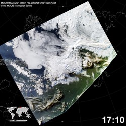 Level 1B Image at: 1710 UTC