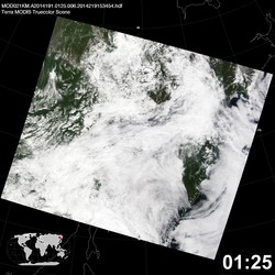 Level 1B Image at: 0125 UTC