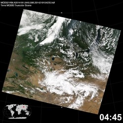 Level 1B Image at: 0445 UTC