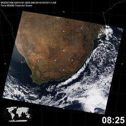 Level 1B Image at: 0825 UTC