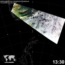 Level 1B Image at: 1330 UTC