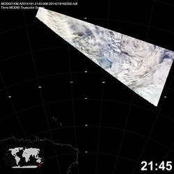 Level 1B Image at: 2145 UTC