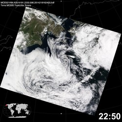 Level 1B Image at: 2250 UTC