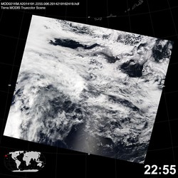 Level 1B Image at: 2255 UTC