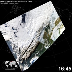 Level 1B Image at: 1645 UTC