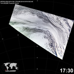 Level 1B Image at: 1730 UTC