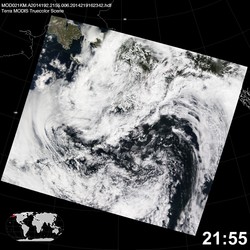 Level 1B Image at: 2155 UTC