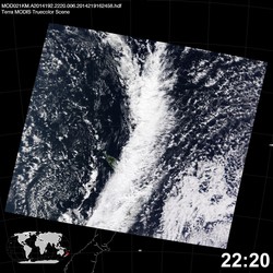 Level 1B Image at: 2220 UTC