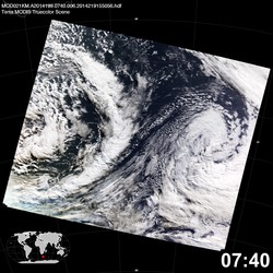 Level 1B Image at: 0740 UTC