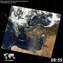 Level 1B Image at: 0855 UTC