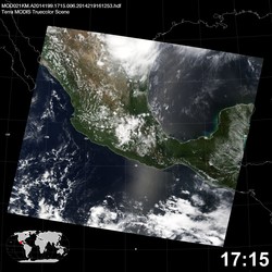 Level 1B Image at: 1715 UTC