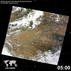 Level 1B Image at: 0500 UTC