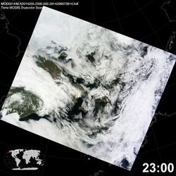 Level 1B Image at: 2300 UTC