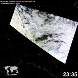 Level 1B Image at: 2335 UTC