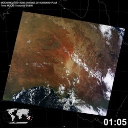 Level 1B Image at: 0105 UTC