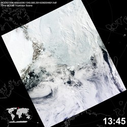 Level 1B Image at: 1345 UTC