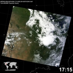 Level 1B Image at: 1715 UTC