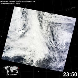 Level 1B Image at: 2350 UTC