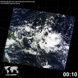 Level 1B Image at: 0010 UTC