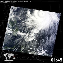 Level 1B Image at: 0145 UTC