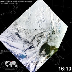 Level 1B Image at: 1610 UTC